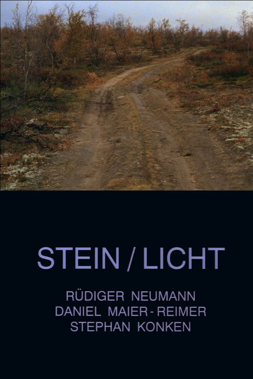 Stein/Licht Poster