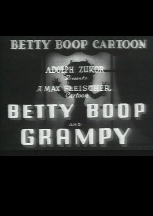Betty Boop and Grampy Poster