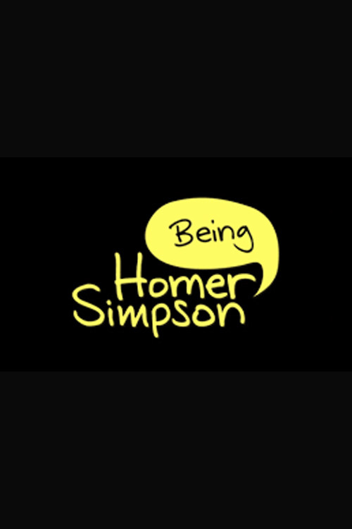 Being Homer Simpson Poster