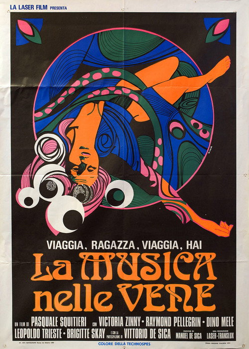 Viaggia, ragazza, viaggia, hai la musica nelle vene Poster