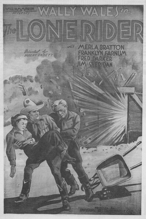 The Lone Rider Poster