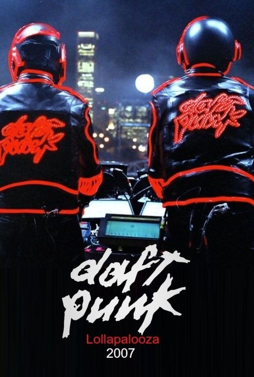 Daft Punk: Live at Lollapalooza Chicago Poster