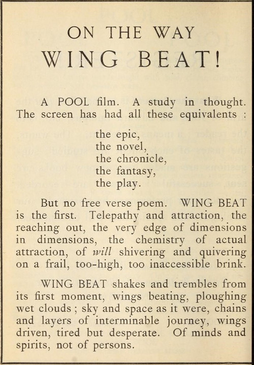 Wing Beat Poster