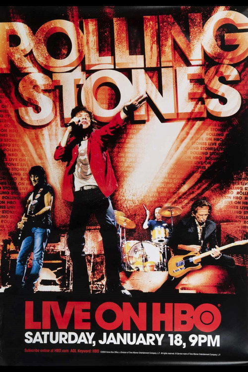 Rolling Stones Live from Madison Square Garden Poster