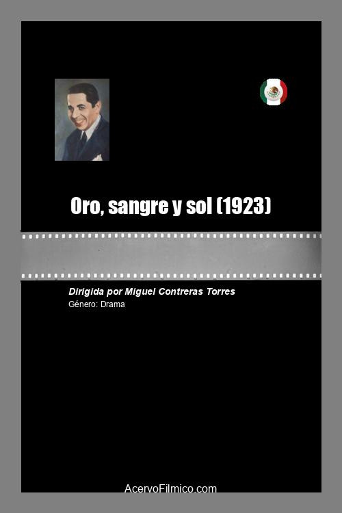 Oro, sangre y sol Poster
