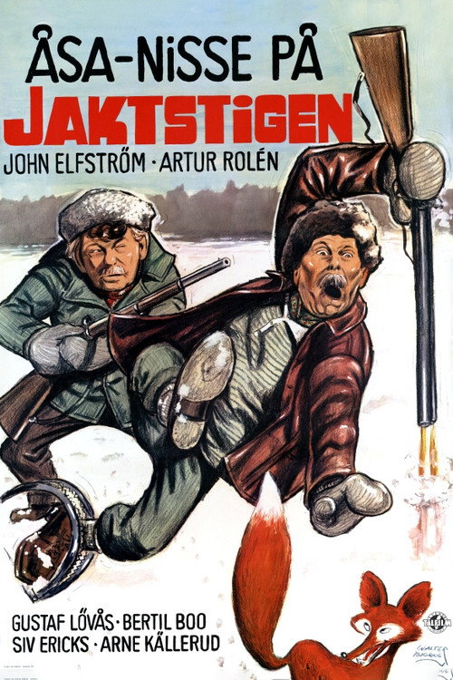 Åsa-Nisse på jaktstigen Poster