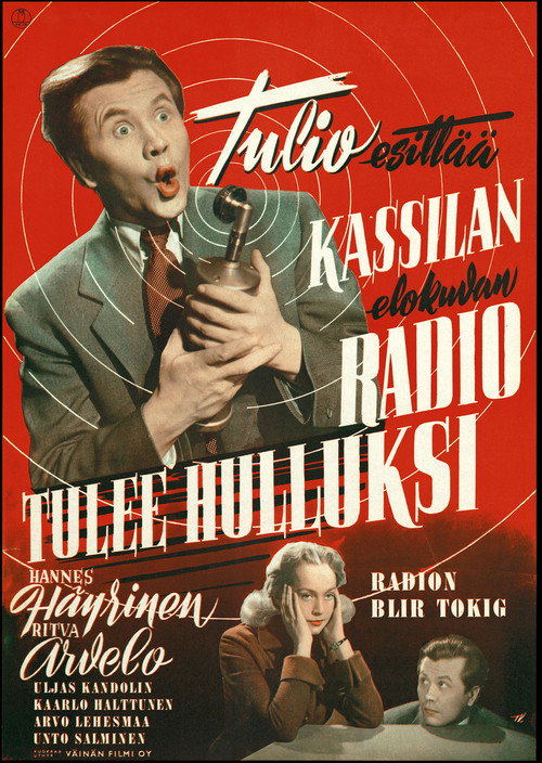 Radio tulee hulluksi Poster
