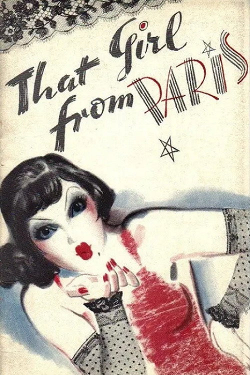 That Girl from Paris Poster