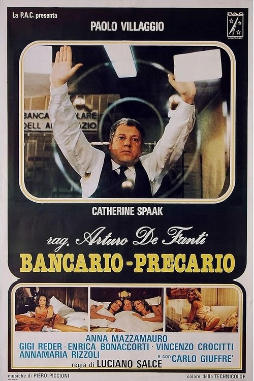 The Precarious Bank Teller Poster