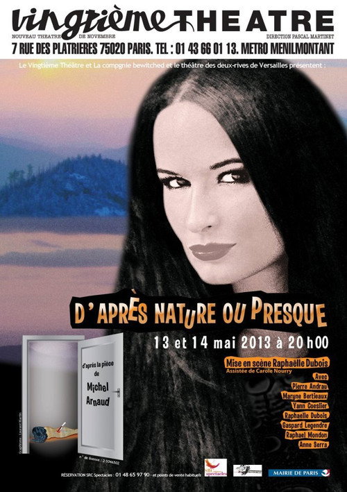 Efter levande modell Poster