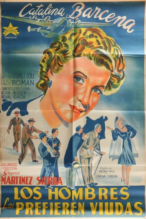 Los hombres las prefieren viudas Poster