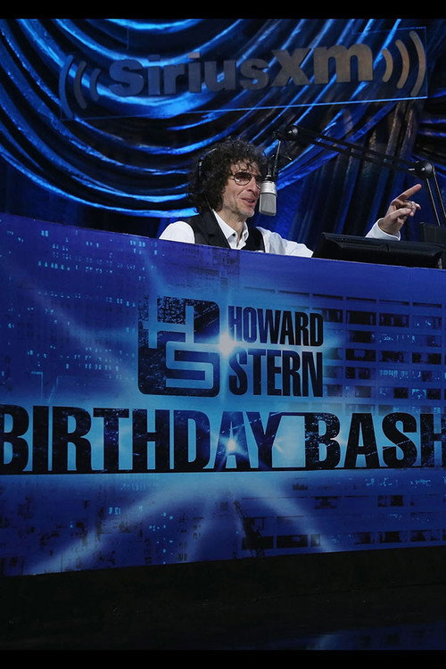 Howard Stern's Birthday Bash Poster