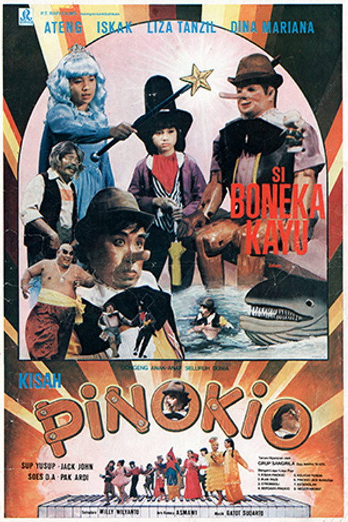 Si Boneka Kayu, Pinokio Poster