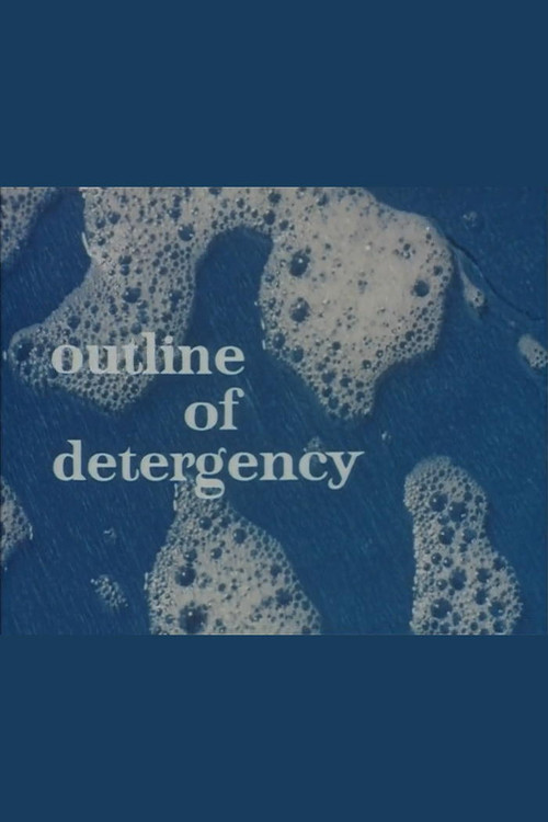 Outline of Detergency Poster
