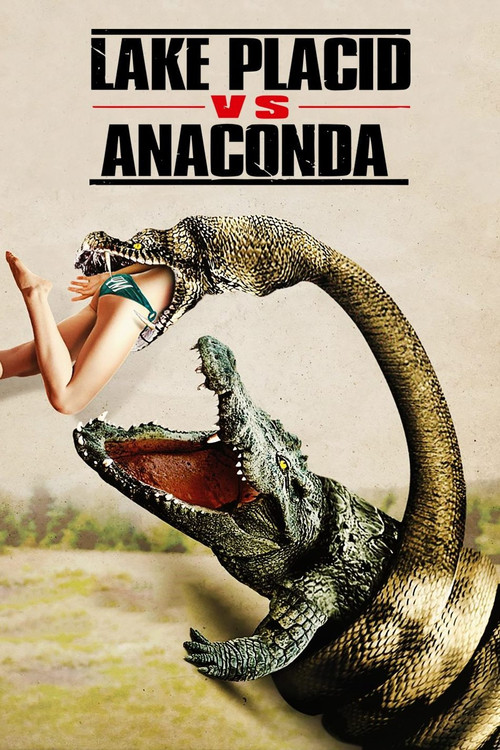 Lake Placid vs. Anaconda Poster