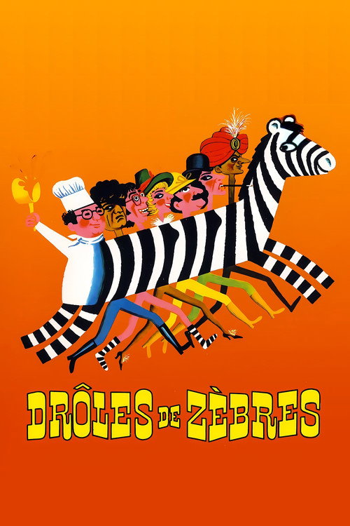 Drôles de zèbres Poster