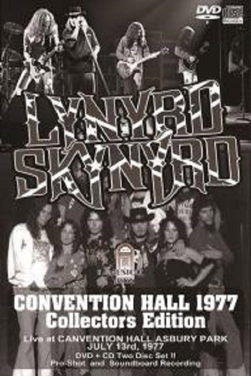 Lynyrd Skynyrd Live at Convention Hall 1977 Poster