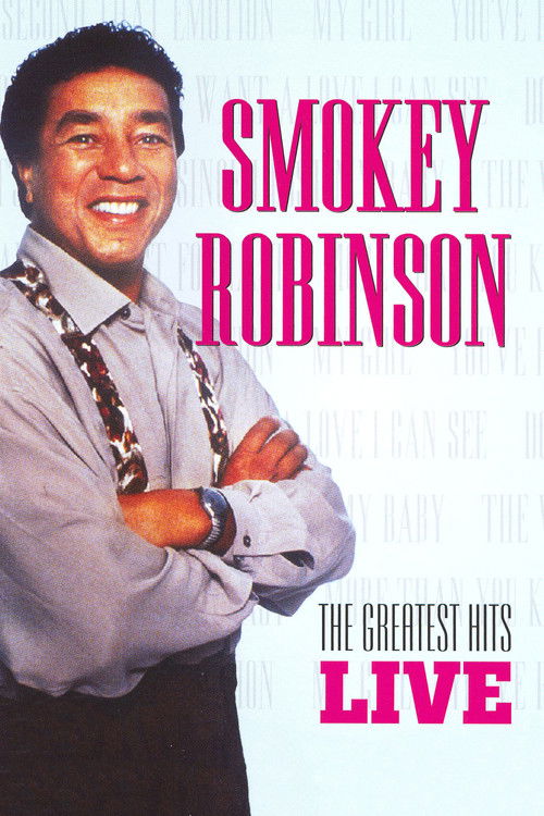 Smokey Robinson: The Greatest Hits Live Poster