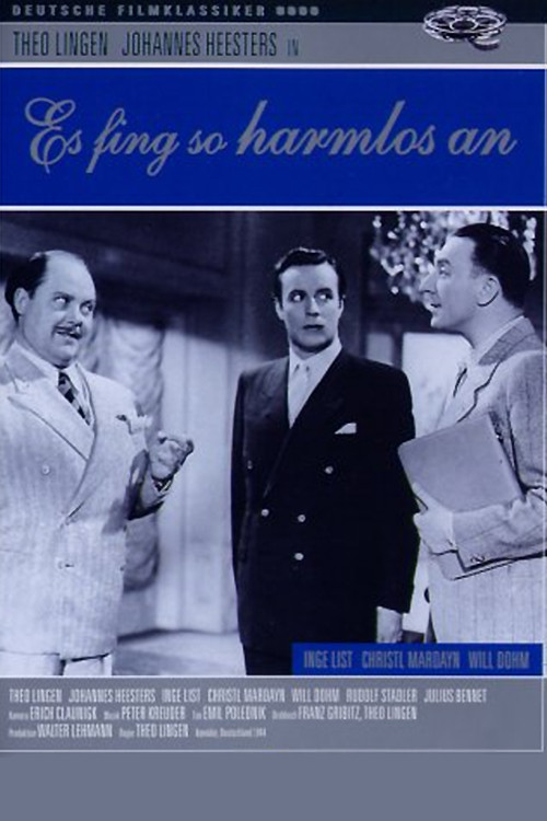 It All Started So Gaily Poster