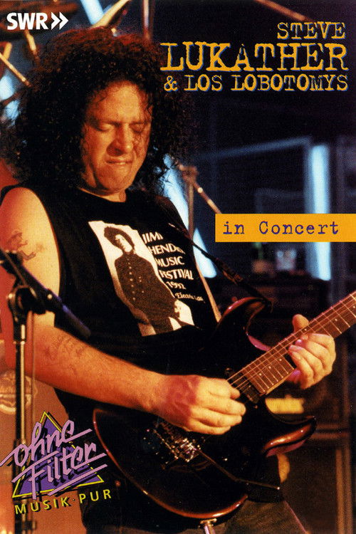 Steve Lukather & Los Lobotomys: In Concert Ohne Filter Poster
