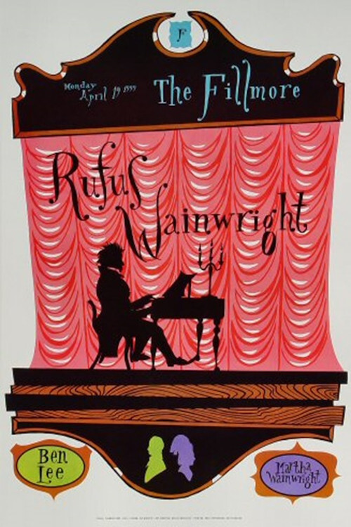 Rufus Wainwright: Live at the FiIlmore Poster