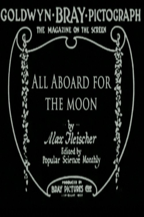 All Aboard for the Moon Poster