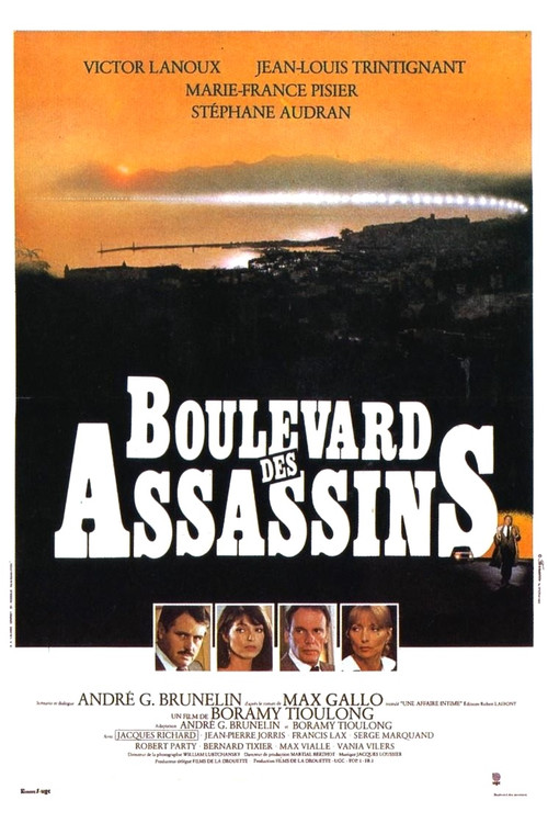 Boulevard des assassins Poster