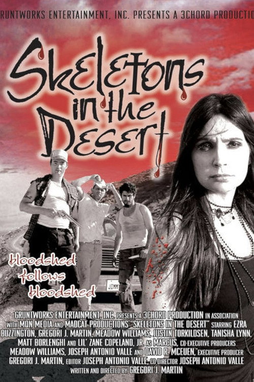 Skeletons in the Desert Poster