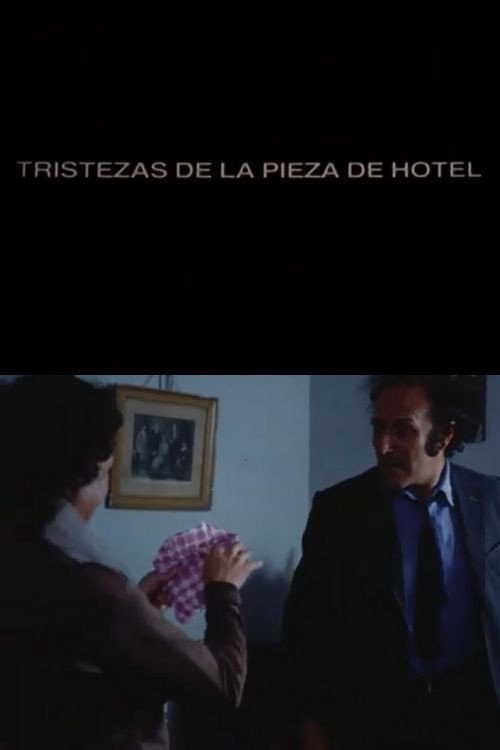 Tristezas de la pieza de hotel Poster