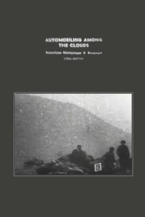 Automobiling Among the Clouds Poster