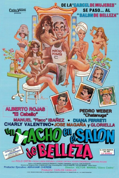 Una Macho En El Salon de Belleza Poster