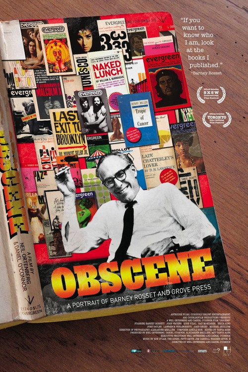 Obscene: A Portrait of Barney Rosset and Grove Press Poster