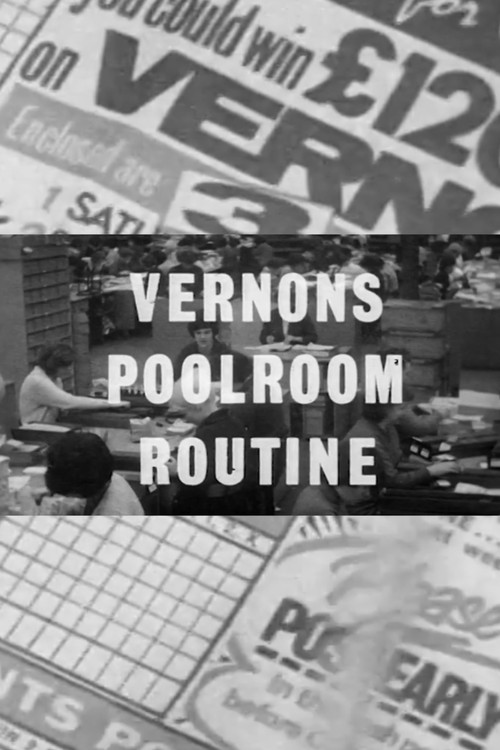 Vernon's Poolroom Routine Poster