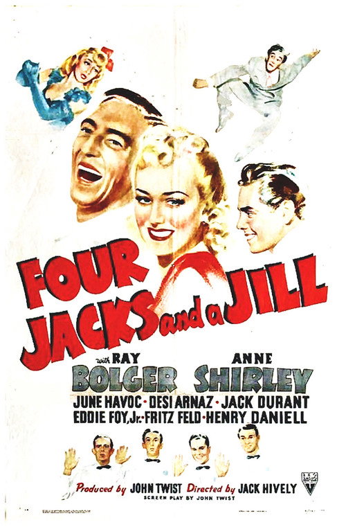 Four Jacks and a Jill Poster