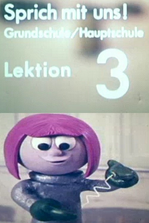 Sprich mit uns! - Lektion 3 Poster