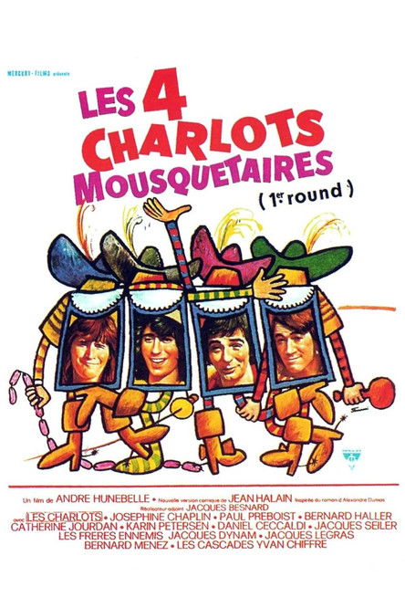 The Four Charlots Musketeers Poster