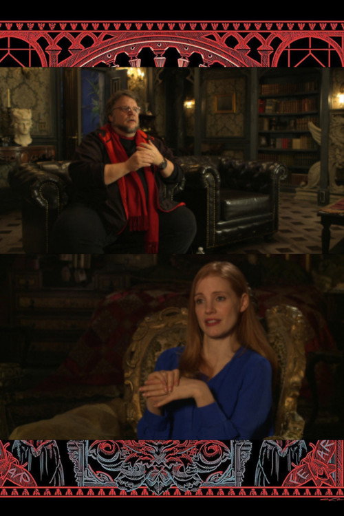 The House Is Alive: Constructing 'Crimson Peak' Poster