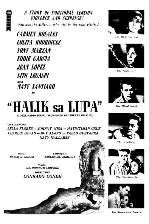 Halik sa Lupa Poster