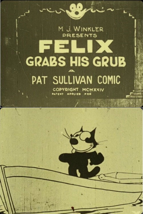 Felix Grabs His Grub Poster