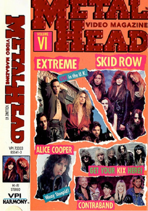 MetalHead Video Magazine Volume 6 Poster