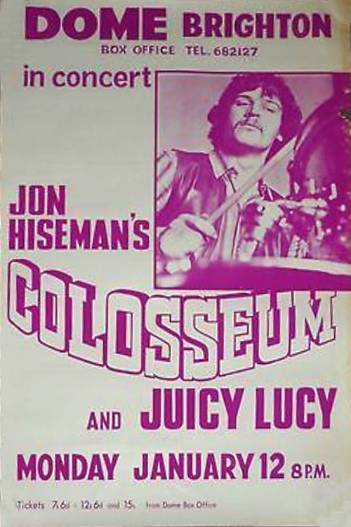 Colosseum and Juicy Lucy Poster