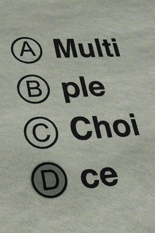 Multiple Choice Poster