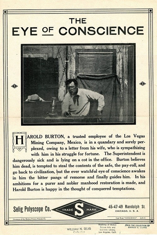 The Eye of Conscience Poster