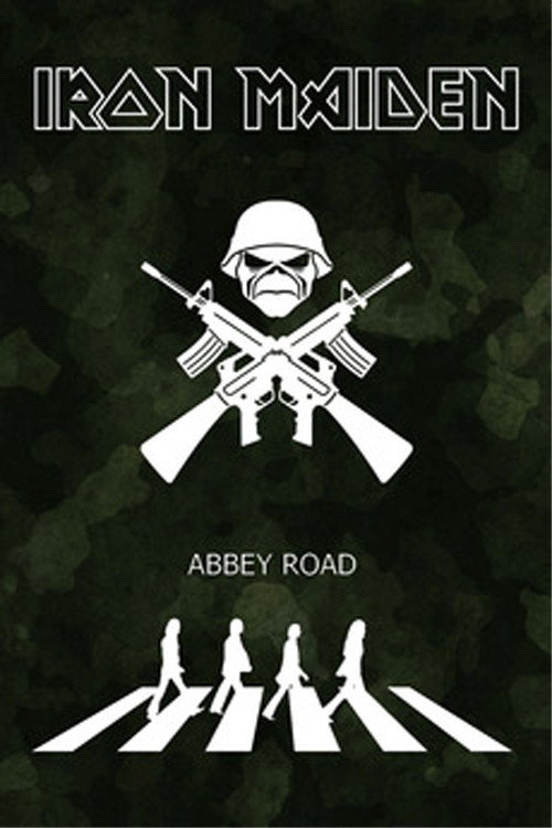 Iron Maiden - Abbey Road Poster