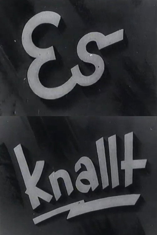 Es knallt Poster