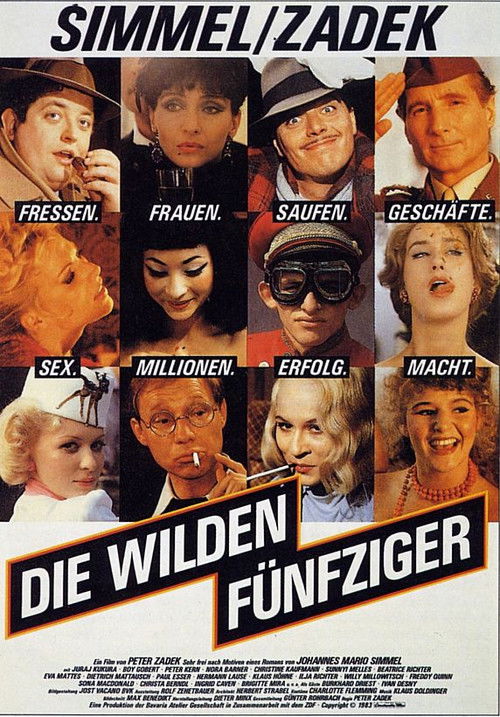 Die wilden Fünfziger Poster