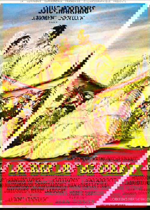 La belle de Cadix Poster