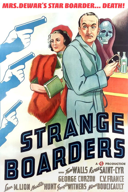 Strange Boarders Poster