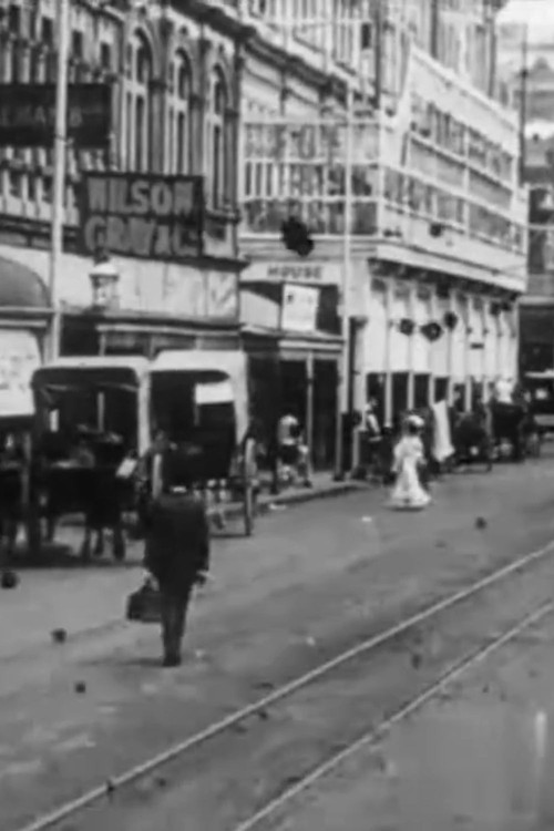 Street Scenes in Perth, Western Australia Poster