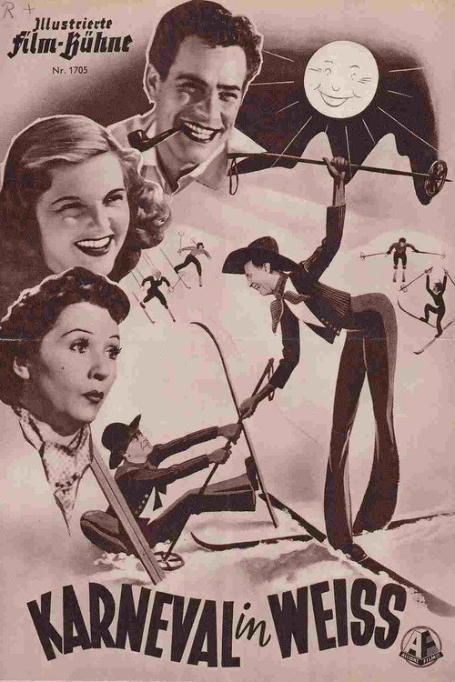 Karneval in Weiß Poster